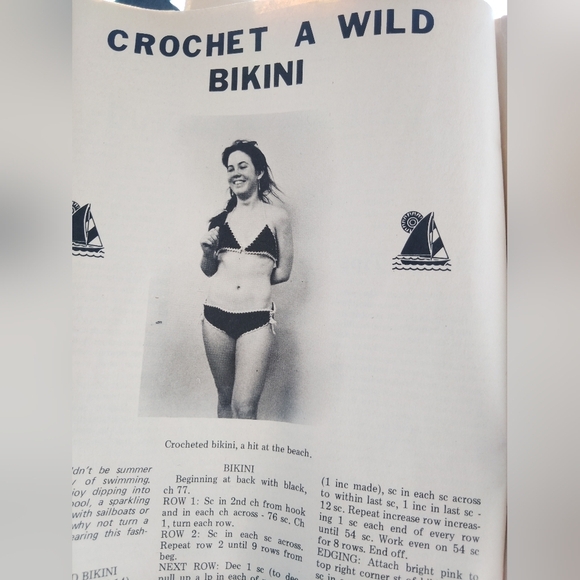 Crochet World OmniBook Magazine Summer 1980 Fashion Doll Clothes - Picture 3 of 7